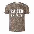 Raised on Faith Camo T-Shirt